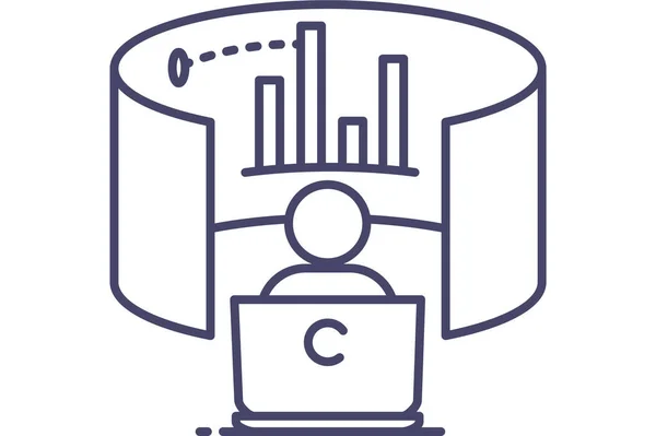 Chaque Icône Est Séparée Dans Fichier Compressé Haute Résolution Apparaîtra — Image vectorielle