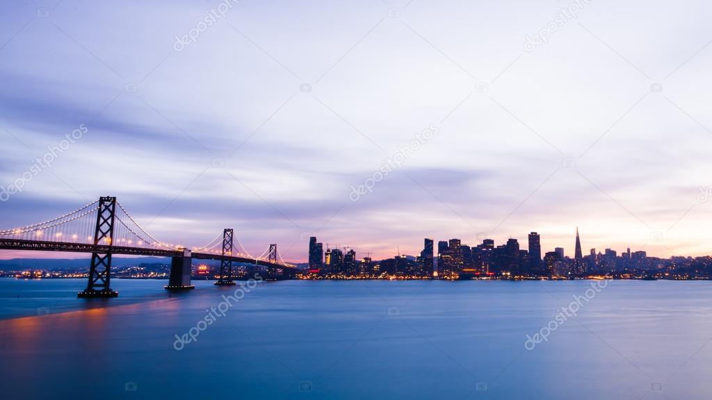 San Francisco Skyline at Sunset