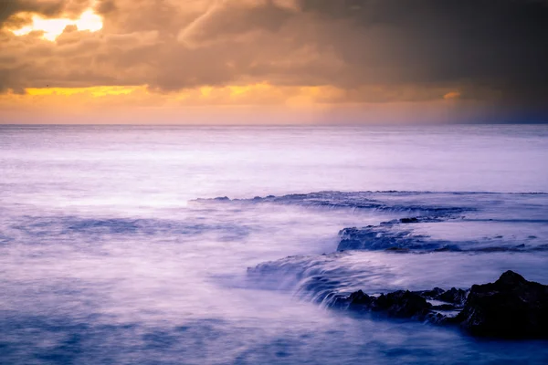 Sunset at Shark's Cove Beach — Stock Photo, Image