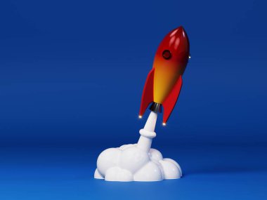 Farklı nesnelerin geometrik bileşimi, 3B illüstrasyon