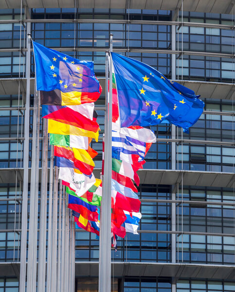 Strasbourg, France: European Parliament in Strasbourg, France