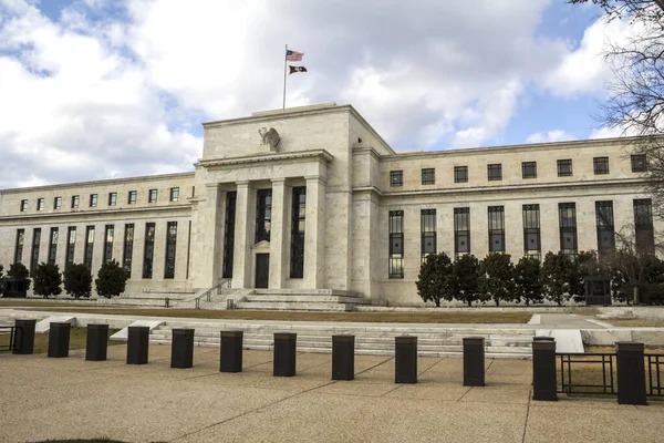 Hoofdkantoor Van Federal Reserve Washington Fed — Stockfoto