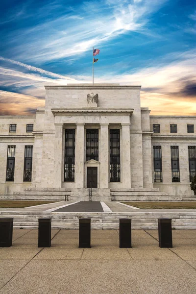 Hoofdkantoor Van Federal Reserve Washington Fed — Stockfoto