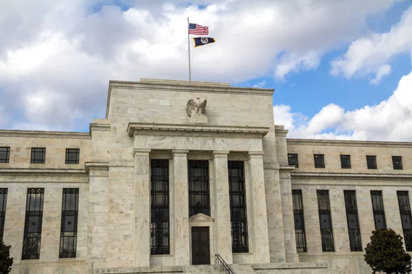 Hoofdkantoor Van Federal Reserve Washington Fed — Stockfoto