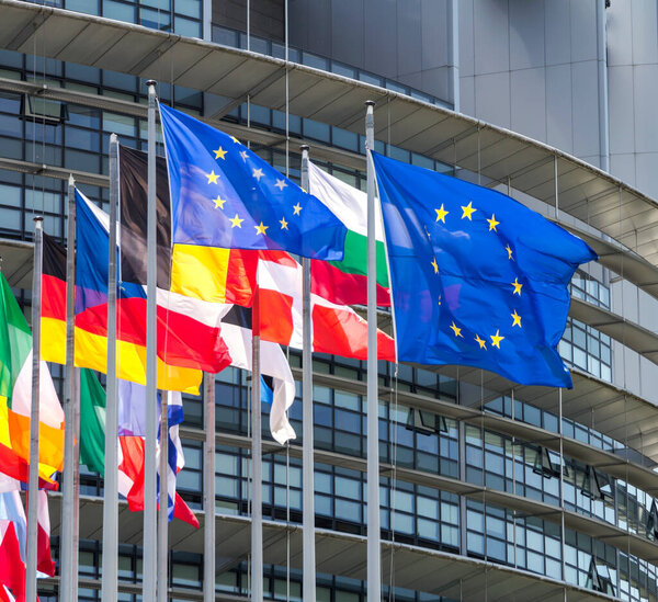 Strasbourg, France: European Parliament in Strasbourg, France