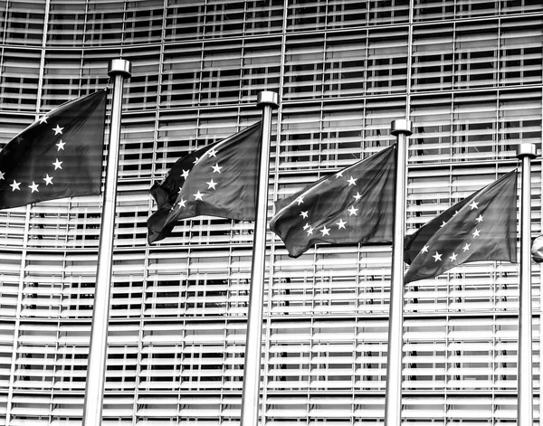 Brusel Belgie Budova Evropské Komise Bruselu Belgie Evropa — Stock fotografie