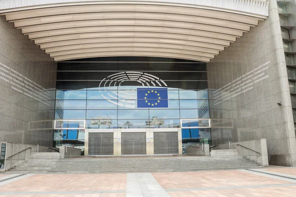 Brüssel Belgien Gebäude Des Europäischen Parlaments Brüssel Belgien — Stockfoto