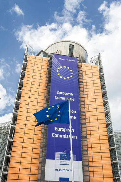 Bruxelles Belgio Edificio Della Sede Della Commissione Europea Bruxelles Belgio — Foto Stock