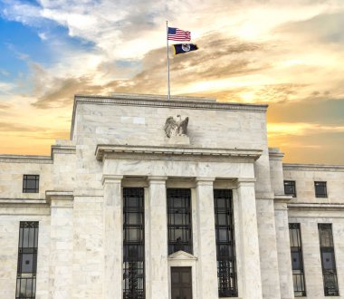 Federal Reserve Building in Washington DC, United States, FED clipart