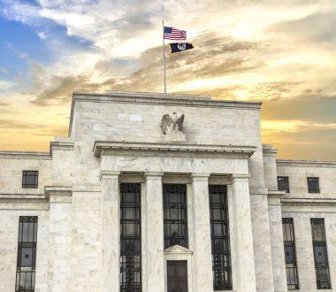 Federal Reserve Building in Washington DC, United States, FED clipart