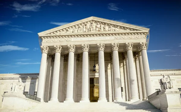 Supremo Tribunal Dos Estados Unidos Edifício Washington Eua — Fotografia de Stock