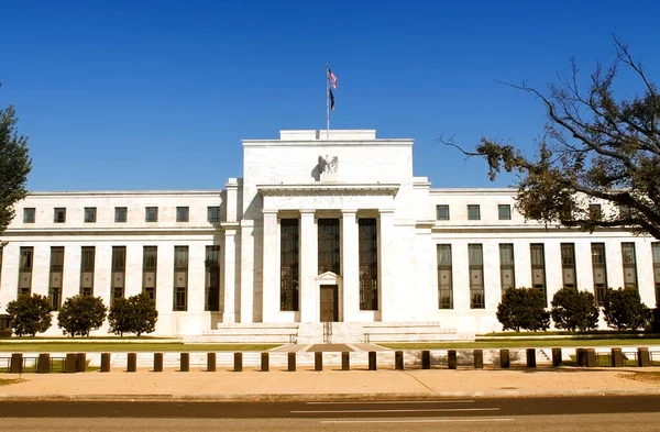 Federal Reserve Building Washington Usa Fed — Stockfoto