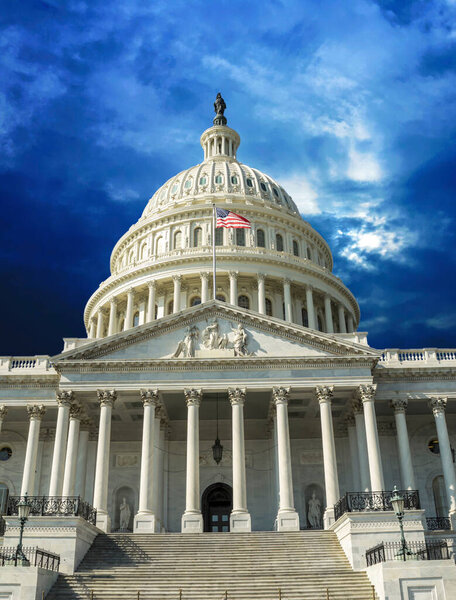 Здание Капитолия в Вашингтоне