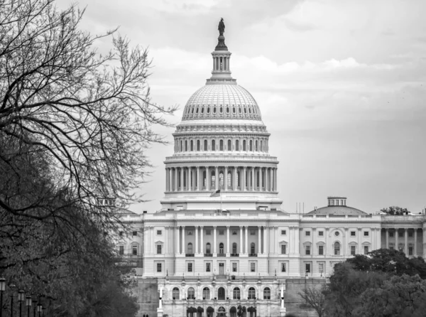 Spojené Státy Capitol Stavba Washington Usa — Stock fotografie