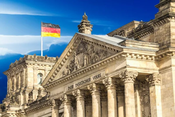 Der Deutsche Bundestag Berlin Mitte Deutschland — Stockfoto