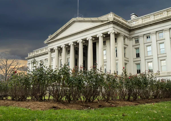 Edificio Del Departamento Del Tesoro Los Estados Unidos Washington — Foto de Stock