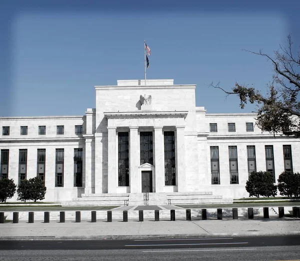 联邦储备大楼 华盛顿特区 Fed — 图库照片