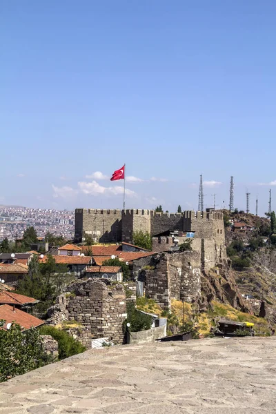 Ankara Burg Ankara Hauptstadt Der Türkei — Stockfoto