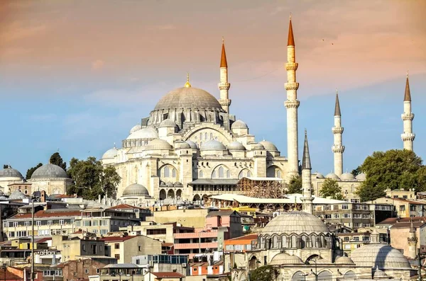 Suleymaniye Mosque Istanbul Turkey Stock Image