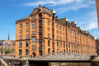 Hamburg, Almanya, 11 Mayıs 2019: Unesco Dünya Kültür Mirası 