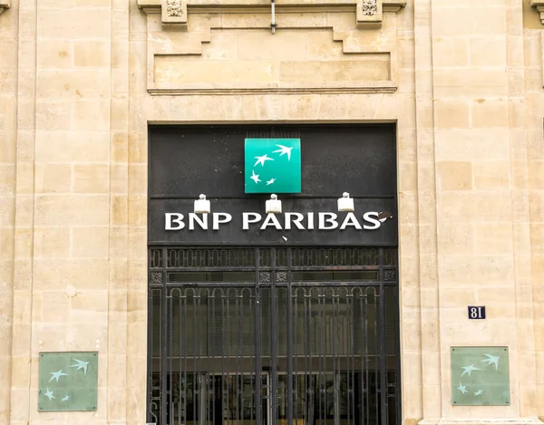 Havre Frankreich Bnp Paribas Bankfiliale Havre Mai Frankreich 2019 — Stockfoto