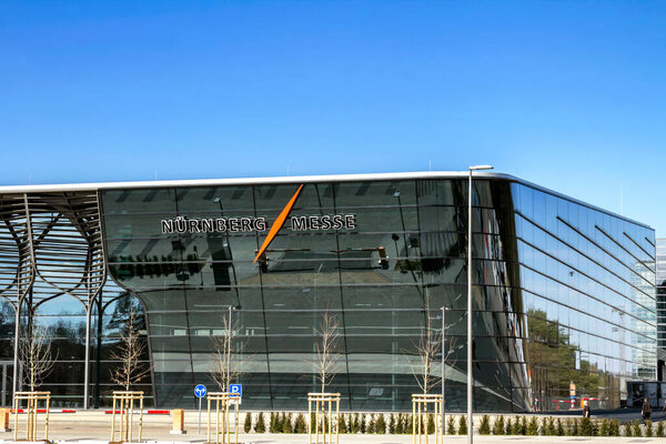 Nurnberg, Germany: Messe (Convention Center) in Nuremberg, Germany. It hosts multiple notable international trade fairs.