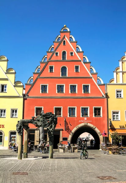 Weiden Németország Weiden Óvárosa Der Oberpfalzban — Stock Fotó