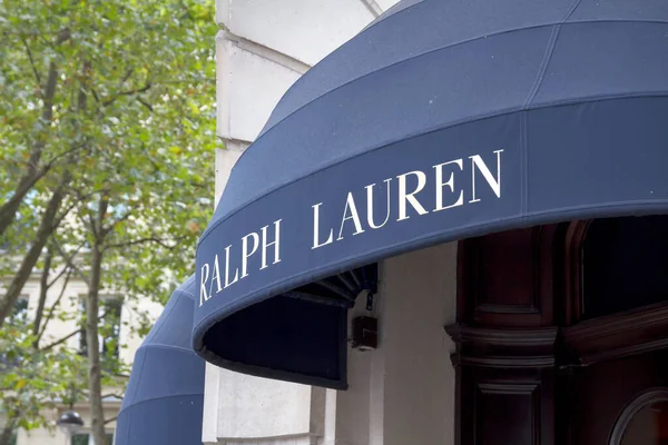 París Primera Tienda Ralph Lauren París Abrió 1986 Ralph Lauren — Foto de Stock