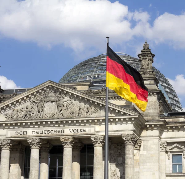 Der Deutsche Bundestag Berlin Mitte Deutschland — Stockfoto