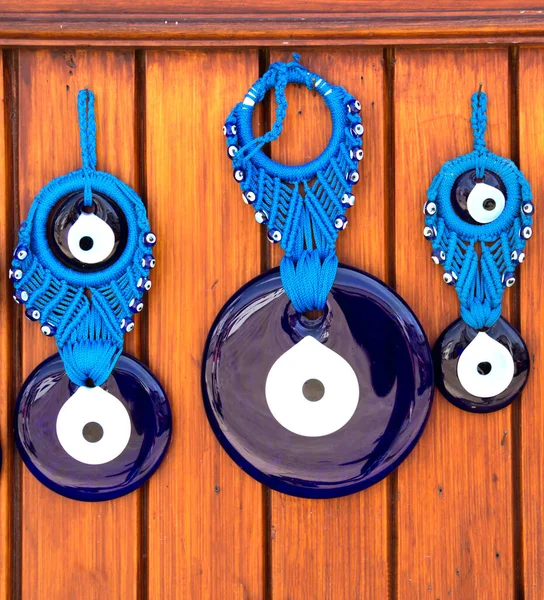 Evil eye Amulet on a door