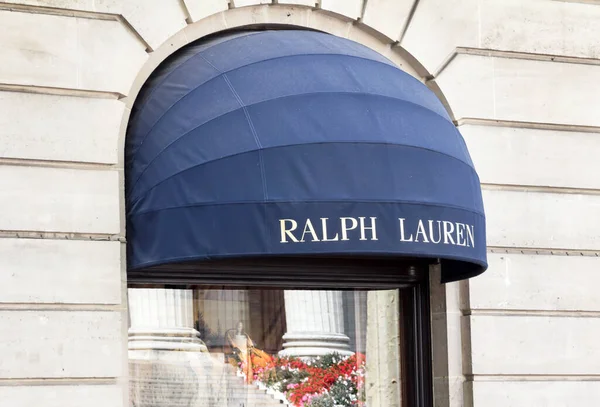 París Primera Tienda Ralph Lauren París Abrió 1986 Ralph Lauren — Foto de Stock