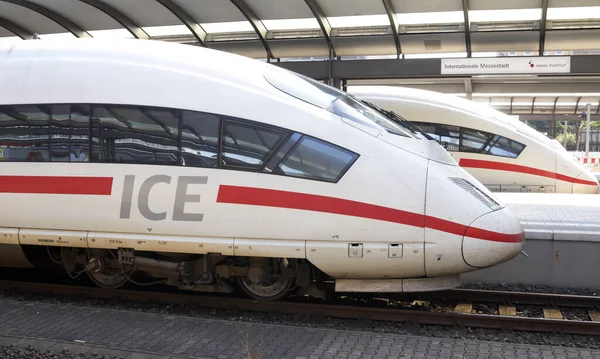 Frankfurt Germany Frankfurt Central Station Frankfurt Germany High Speed Train — Stock Photo, Image