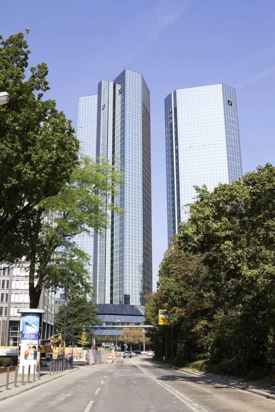 Frankfurt Deutsche Bank Logo Deutschland Die Deutsche Bank Ist Ein — Stockfoto