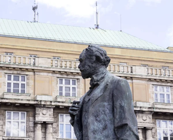 Monumento Compositor Antonin Dvorak Cerca Rudolfinum Praga — Foto de Stock