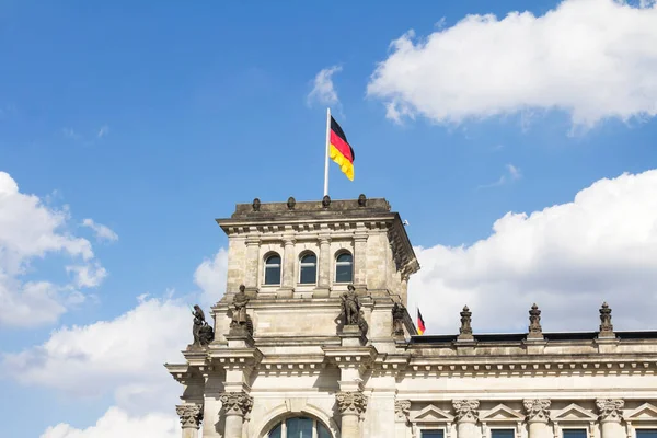 Berlin Deutschland Reichstagsgebäude Berlin Sitz Des Deutschen Bundestages Deutscher Bundestag — Stockfoto