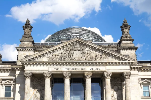 Parlamento Alemán Distrito Berlín Mitte Alemania — Foto de Stock