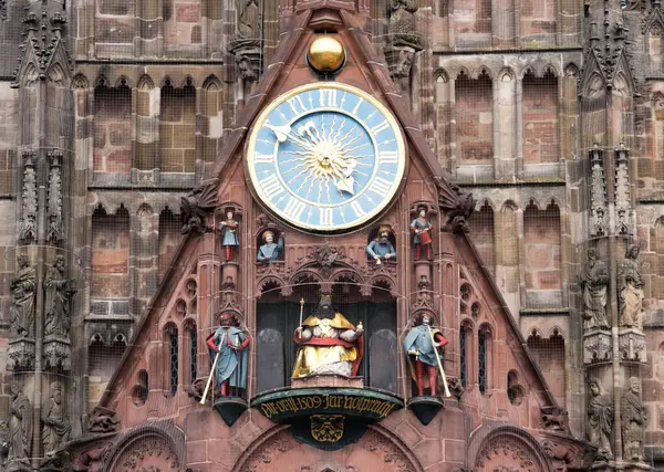 Iglesia Frauenkirche Nuremberg Baviera Alemania — Foto de Stock
