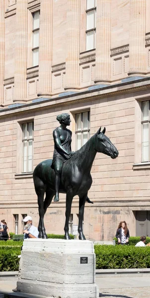 Berlin Németország Múzeum Sziget Amely Magában Foglalja Alte Nationalgalerie Régi — Stock Fotó