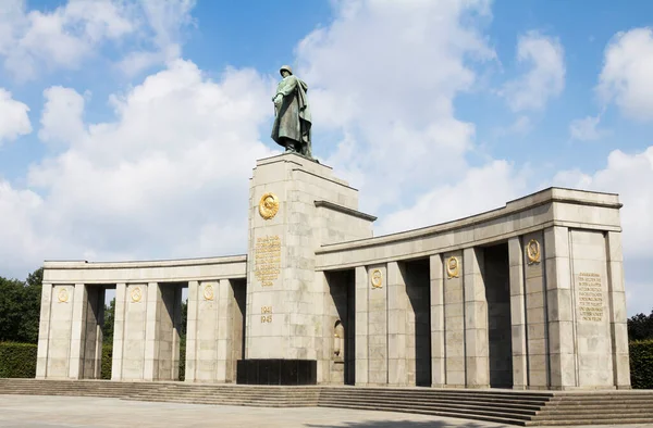 Architectural Detail Soviet War Memorial Treptower Park Central Berlin Russian — Stock Photo, Image