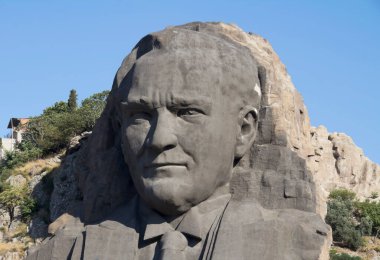 Modern Türkiye 'nin kurucusu Atatürk Heykeli