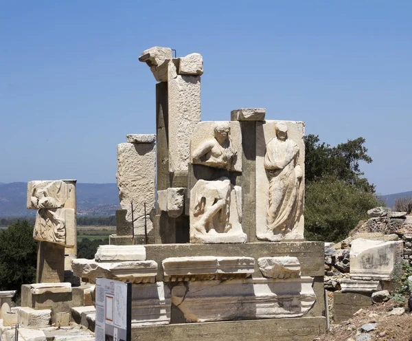 Ruínas Antigas Éfeso Turquia — Fotografia de Stock