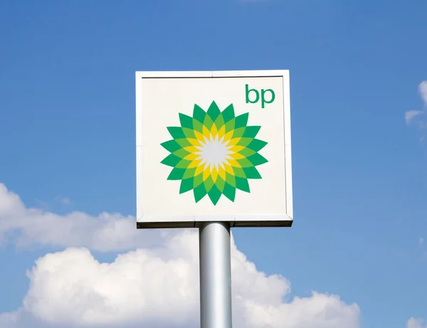 Ankara Britische Tankstelle Der Türkei British Petroleum Ist Ein Multinationales — Stockfoto