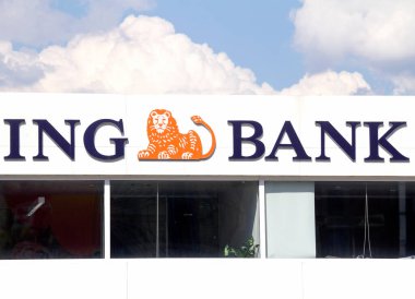 ING Bank Ankara, Türkiye şubesi. Banka ING Group 'a aittir, dünyadaki en büyük finans grubu (gelir grubu)).