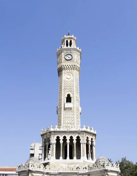 Torre Histórica Del Reloj Izmir — Foto de Stock