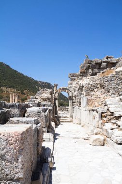 Türkiye 'nin Efes kentinin kalıntıları.