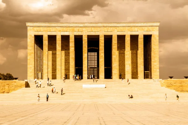 Ankara Türkei Atatürk Mausoleum — Stockfoto