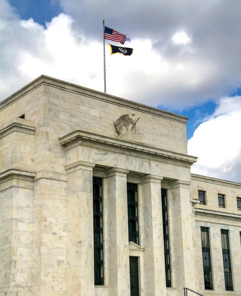 Gebäude Der Federal Reserve Washington Vereinigte Staaten — Stockfoto