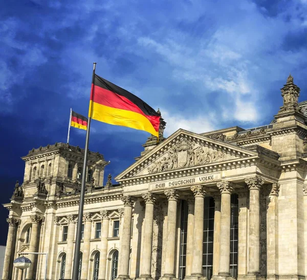 Der Deutsche Bundestag Berlin Mitte Deutschland — Stockfoto