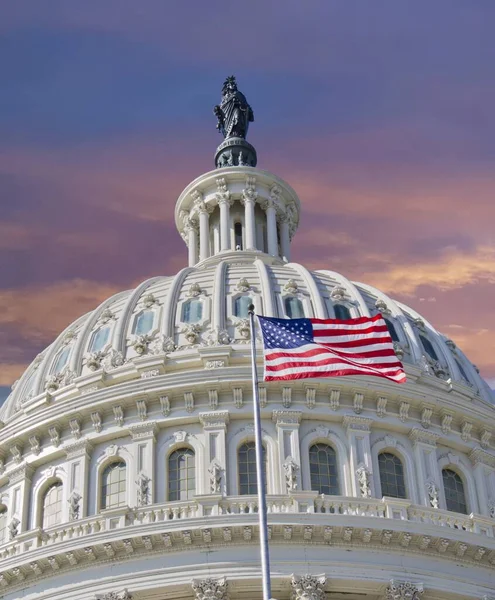 Capitol Building Washington Stany Zjednoczone Ameryki — Zdjęcie stockowe