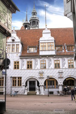 Celle, Almanya: Almanya 'nın Celle kentinde tarihi yarım ahşap evler